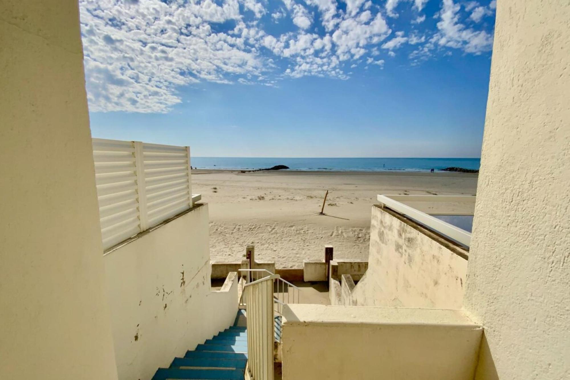 The Beach - Beachfront 2 Bedrooms With View ! Palavas-les-Flots Dış mekan fotoğraf