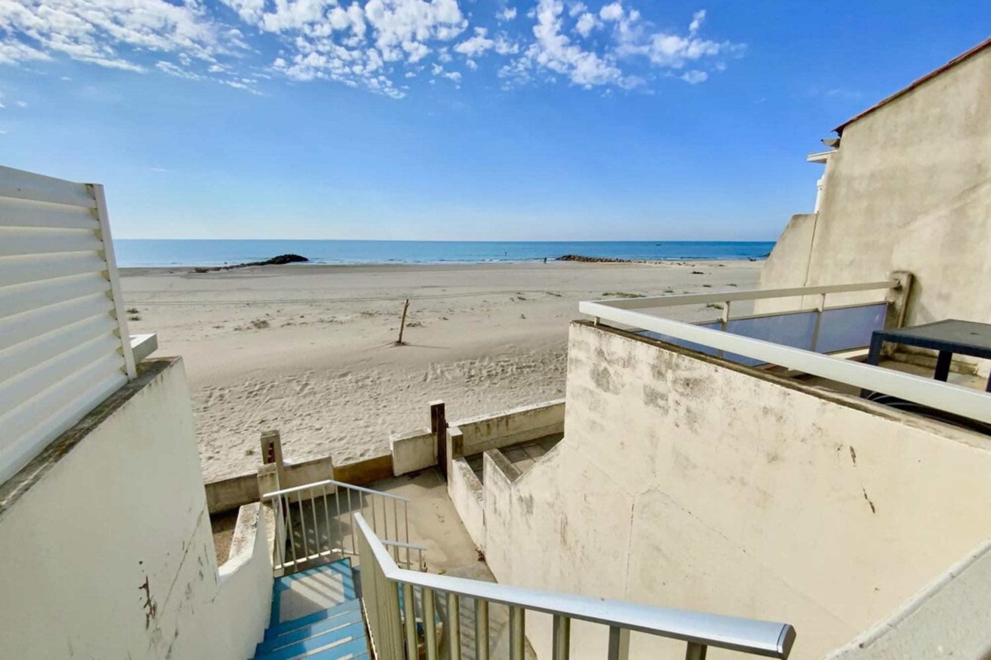 The Beach - Beachfront 2 Bedrooms With View ! Palavas-les-Flots Dış mekan fotoğraf