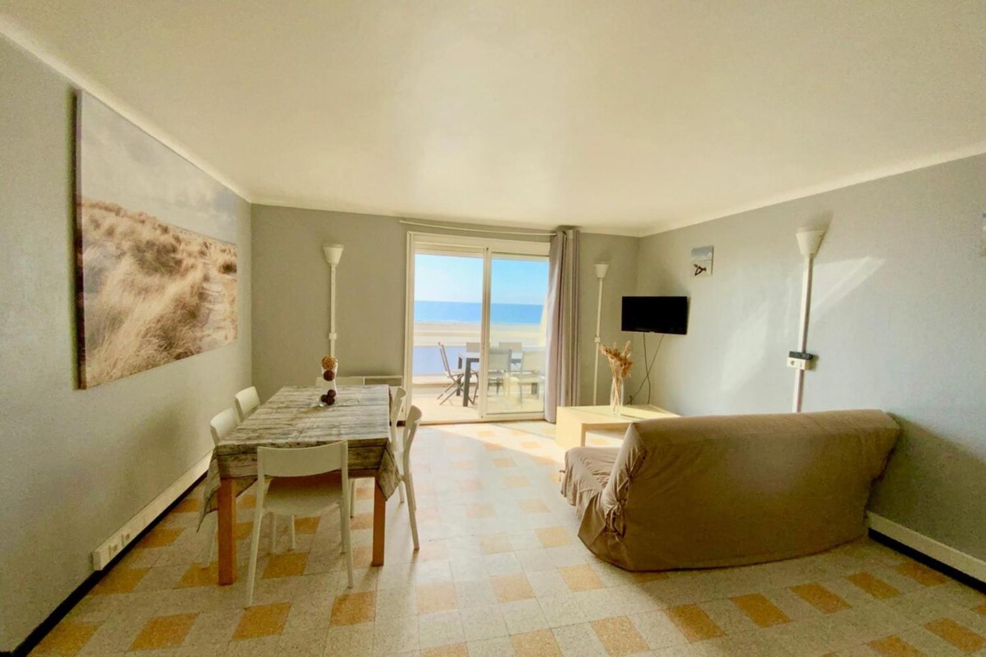 The Beach - Beachfront 2 Bedrooms With View ! Palavas-les-Flots Dış mekan fotoğraf